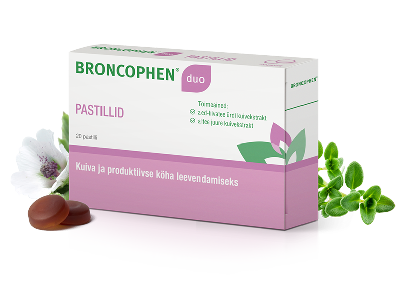 Bronchostop easy to take with you